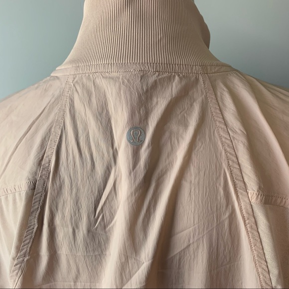 NWT LULULEMON PASTEL PINK SERVE IT ATHLETIC JACKET - Picture 10 of 10